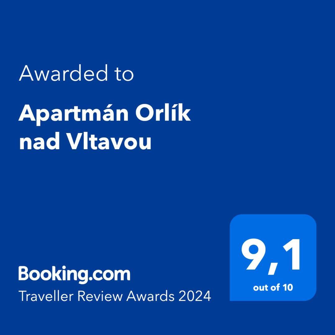 Apartman Orlik Nad Vltavou Dış mekan fotoğraf
